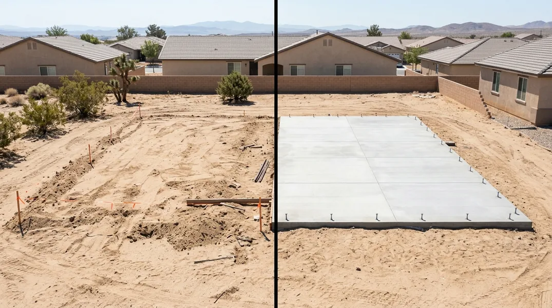 New Construction Slab Guide: What Victor Valley Homebuyers Should Know Before Closing