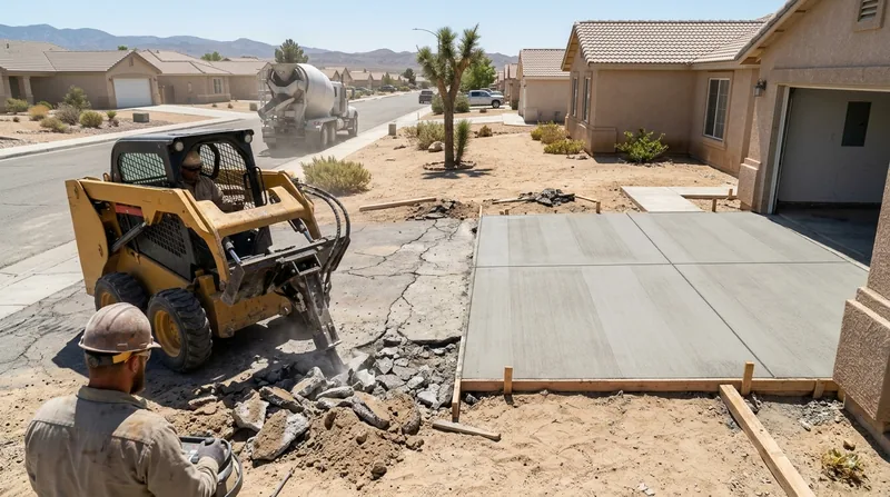 Concrete Removal & Replacement Victorville